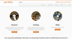 Desktop Screenshot of joshuahmiller.com